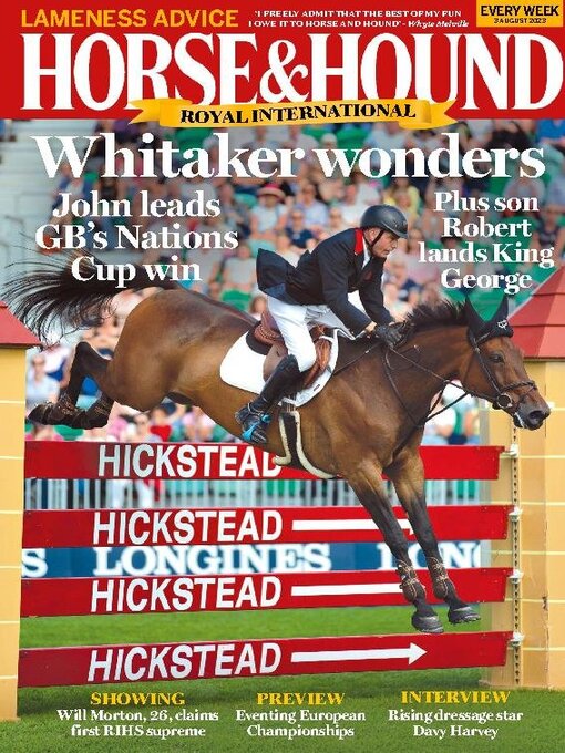 Title details for Horse & Hound by Future Publishing Ltd - Available